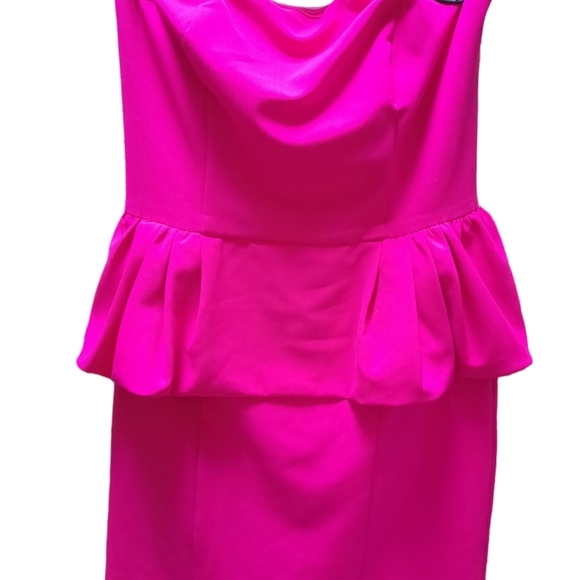 Express Pink Women's Strapless Dress - Picture 2 of 7